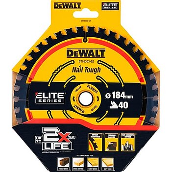 Диск пиляльний по дереву і алюмінію DeWalt Extreme 184х0,99x16мм (DT10303)