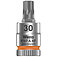 Головка торцева з бітою Torx WERA Zyklop 8767 A HF Cr-V 1/4" TX30 з фіксувальною функцією (05003369001)