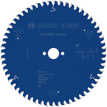 Диск пильный по дереву Bosch Expert Wood 190х1,6x20мм (2608644046)