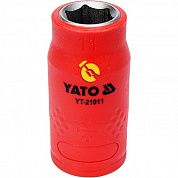 Головка торцева 6-гранна Yato 3/8" 11 мм (YT-21011)