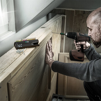 Набір біт WERA Bit-Check 6 Wood TX HF 1 1/4" 6 шт. з фіксувальною функцією (05056470001)