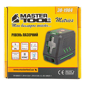 Рівень лазерний MASTERTOOL (30-1904)