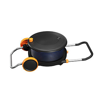 Візок з шлангом Fiskars M 21,5 м з набором аксесуарів (1071639)