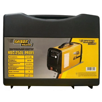 Сварочный инвертор Kaiser NBC-250L profi (42903)