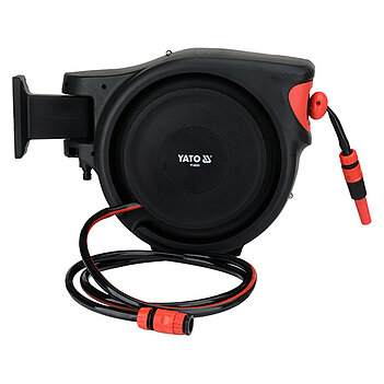 Котушка зі шлангом автоматична Yato 25 м + 2,35 м (YT-90101)