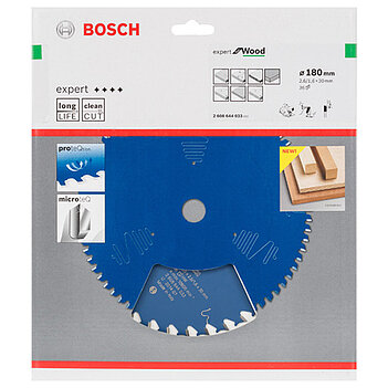 Диск пильный по дереву Bosch Expert for Wood 180x30х1,6мм (2608644033)