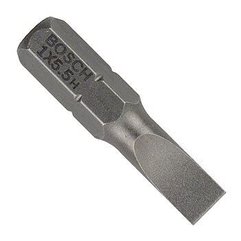 Бита Slotted Bosch Extra Hard 1/4" SL5,5 3 шт. (2607001464)