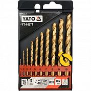 Набір свердел Yato 10 шт (YT-44674)