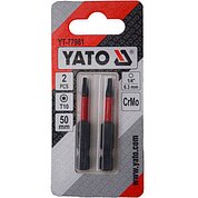 Бита Torx Yato 1/4" T10 2 шт. (YT-77981)