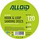Шліфувальний круг Alloid 125 мм Р120 10 шт. (SD-25120) Шліфувальний круг Alloid 125 мм Р120 10 шт. (SD-25120)