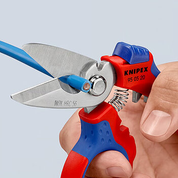 Ножницы электрика KNIPEX 160 мм (95 05 20 SB)