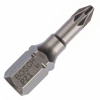 Бита Pozidriv Bosch Extra Hard 1/4" PZ1 10шт (2607001555)