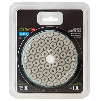 Диск полировальный по бетону и граниту Alloid Pro COMBS 100 мм (DD-63384)