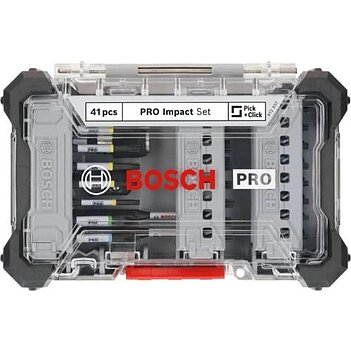 Набір біт ударних Bosch PRO Impact 1/4" 41 шт. (2608521U78)