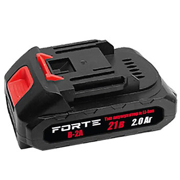Аккумулятор Li-Ion Forte В-2А 21,0 В 2,0 А/ч (142804) Аккумулятор Li-Ion Forte В-2А 21,0 В 2,0 А/ч (142804)