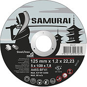 Круг отрезной по металлу VIROK SAMURAY 125х1,2х22,23 мм (60V127)