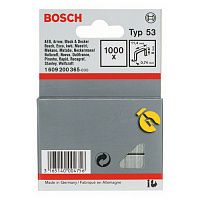 Скобы для степлера Bosch 8мм 1000шт (1609200365)