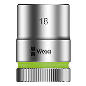 Головка торцевая 6-гранная WERA Zyklop 8790 HMC Cr-V 1/2" 18 мм (05003609001)