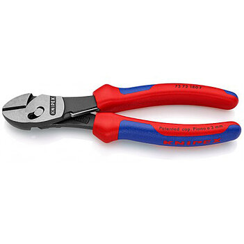 Бокорезы KNIPEX TwinForce Cr-V 180 мм особой мощности (73 72 180 F)