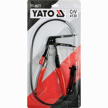 Кліщі для зняття хомутів Yato 210 мм (YT-0677)