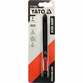 Нож для отделочных работ Yato (YT-75002)