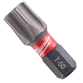 Біта ударна Torx Milwaukee Shockwave Impact Duty 1/4" TX50 2 шт. (4932430891)