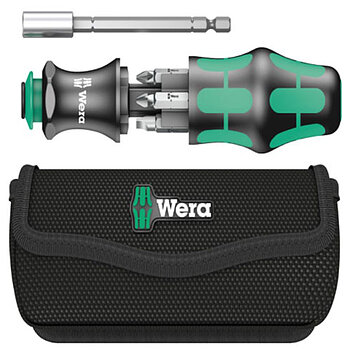 Викрутка з набором біт WERA Kraftform Kompakt 28 6 шт. (05134491001) Викрутка з набором біт WERA Kraftform Kompakt 28 6 шт. (05134491001)