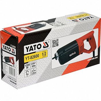 Вибратор для бетона электрический Yato (YT-82600)