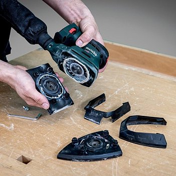 Шлифмашина дельтовидная аккумуляторная Metabo PowerMaxx SMA 12 BL (602037850) - без аккумулятора и зарядного устройства