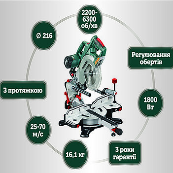 Пила торцовочная Metabo KGSV 72 XACT (611216000)