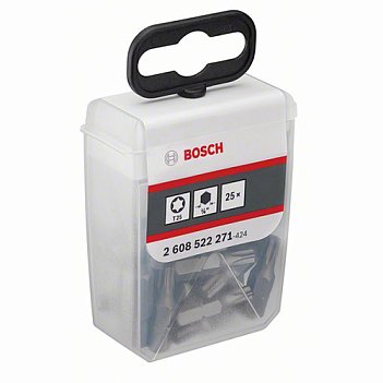 Бита Torx Bosch Extra Hard 1/4" T25 25шт (2608522271)