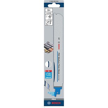 Полотно пильное по металлу Bosch PRO Medium-Thick Metal precise S1137BEF 225 мм 5 шт. (2608658994)