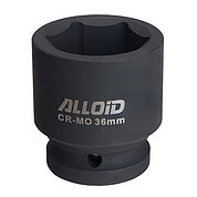 Головка торцева 6-гранна ударна Alloid Cr-Mo 3/4" 36 мм (GU-70136)