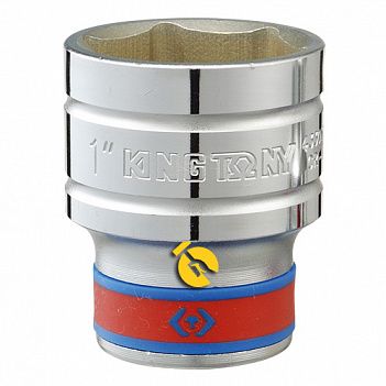 Головка торцевая 6-гранная King Tony 1/2" 25/32" (433525SR)