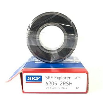 Підшипник SKF кульковий закритий 6205 2RSH (120496)