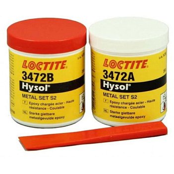 Клей эпоксидный текучий со сталью 3472 LOCTITE 500г (L3472500)