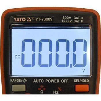 Мультиметр цифровий Yato (YT-73089)