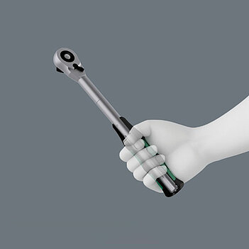 Тріскачка з бітотримачем WERA 8006 C Zyklop Hybrid 1/2" 72 зубці (05003780001)