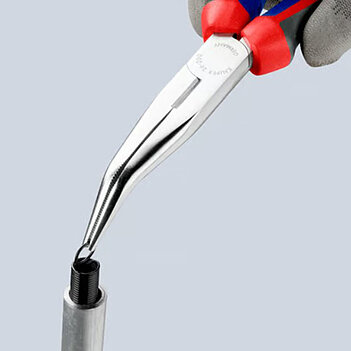 Плоскі круглогубці з ріжучими крайками KNIPEX 26 25 200