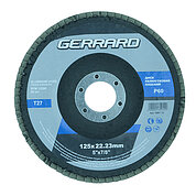 Круг лепестковый шлифовальный Gerrard 125мм х P60 (131952)