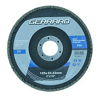Круг пелюстковий шліфувальний Gerrard 125мм х P60 (131952)