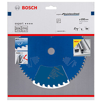 Диск пильный по металлу Bosch Expert for Stainless Steel 192x20х1,6мм (2608644288)