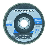 Круг пелюстковий шліфувальний Gerrard 125мм х P60 (1319740
