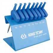 Набір ключів Torx Г-подібних King Tony 8 шт (24308PR)