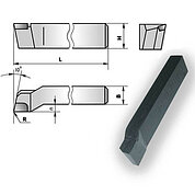 Резец проходной упорный ЧИЗ отогнутый (Т5К10) 20х12х125мм (014779)