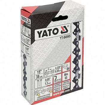 Цепь для пилы Yato 15", 0.325, 1,3 мм, 64DL (YT-84945)