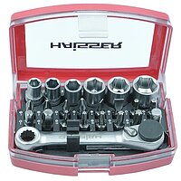 Набір інструментів Haisser 1/4" 70252 24 шт. 6PT (137323)