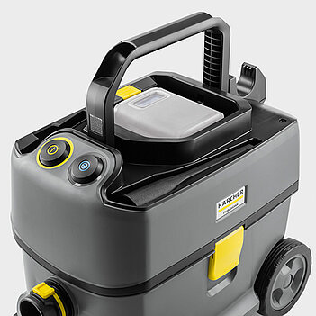 Пылесос аккумуляторный Karcher T 10/1 Bp (1.527-352.0) - без аккумулятора и зарядного устройства