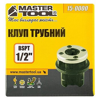 Плашка трубная цилиндрическая MASTERTOOL 1/2" (15-0000)