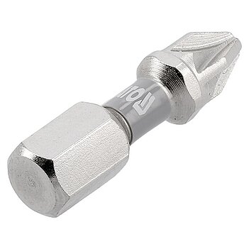 Біта Pozidriv Yato 1/4" PZ2 2 шт. (YT-78004)
